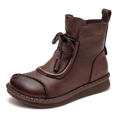 Bottines en Cuir pour Femme