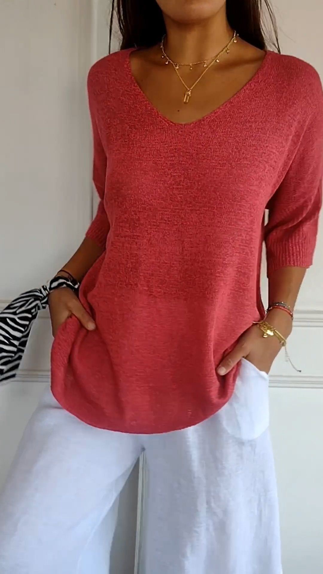 Pull V Confort Quotidien