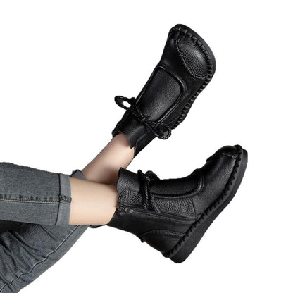 Bottines en Cuir pour Femme